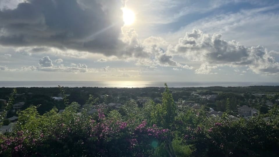 Beautiful view of the sea and Saint Peter, as the sunsets on your evening walks.