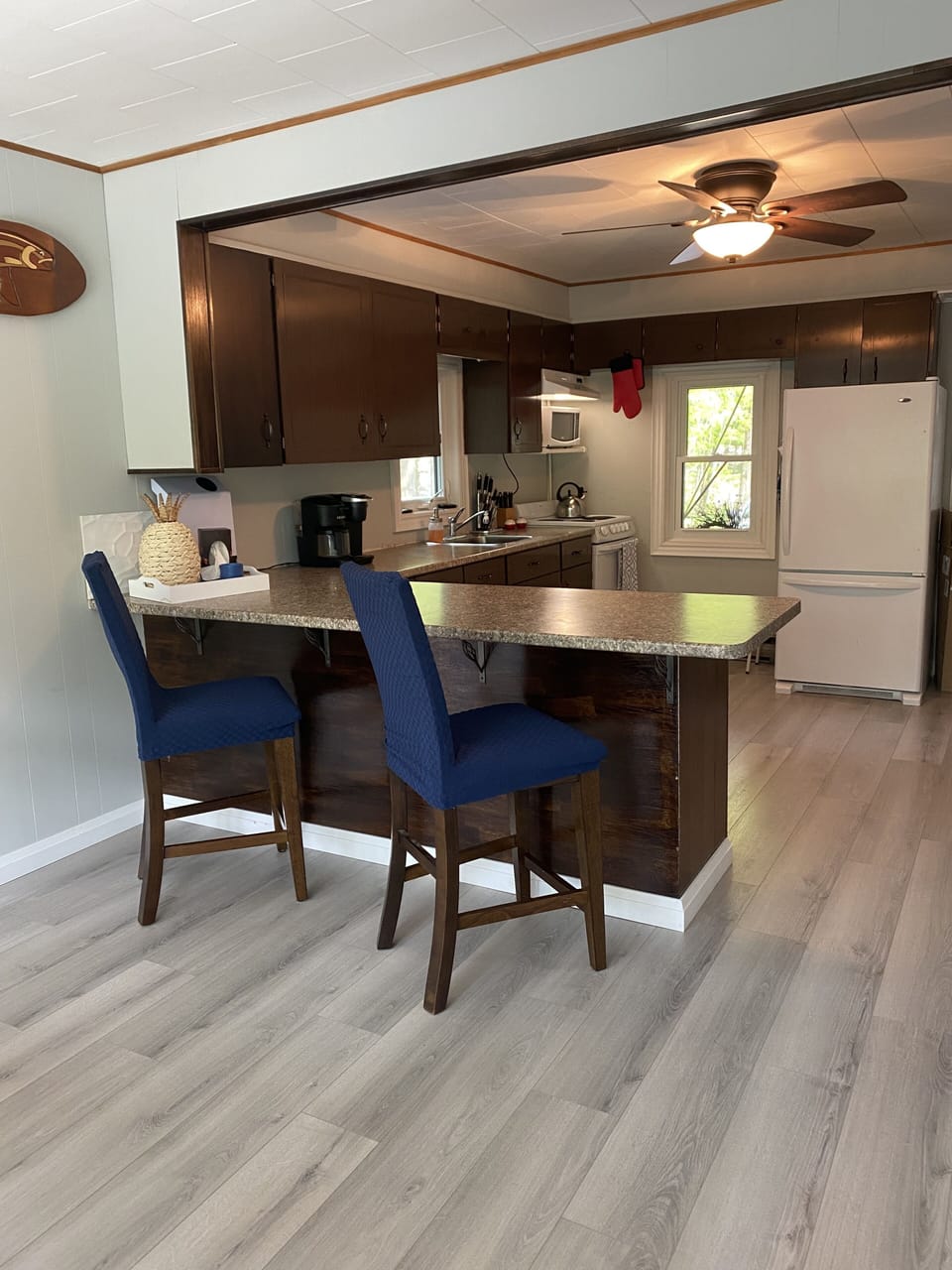 Kitchen and Island
