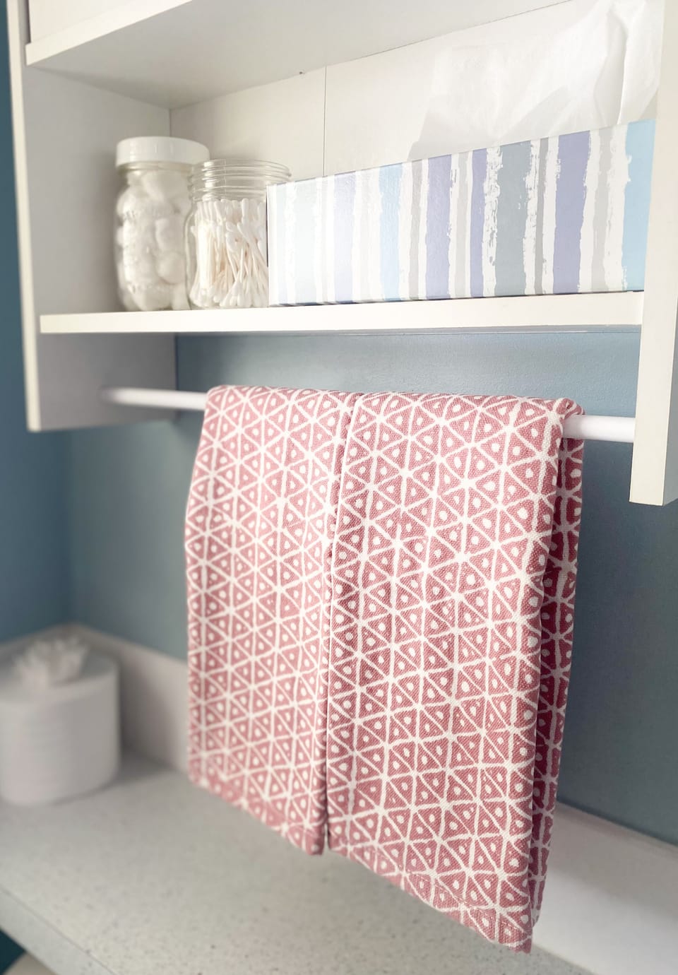 Hand towels and other amenities for your personal use