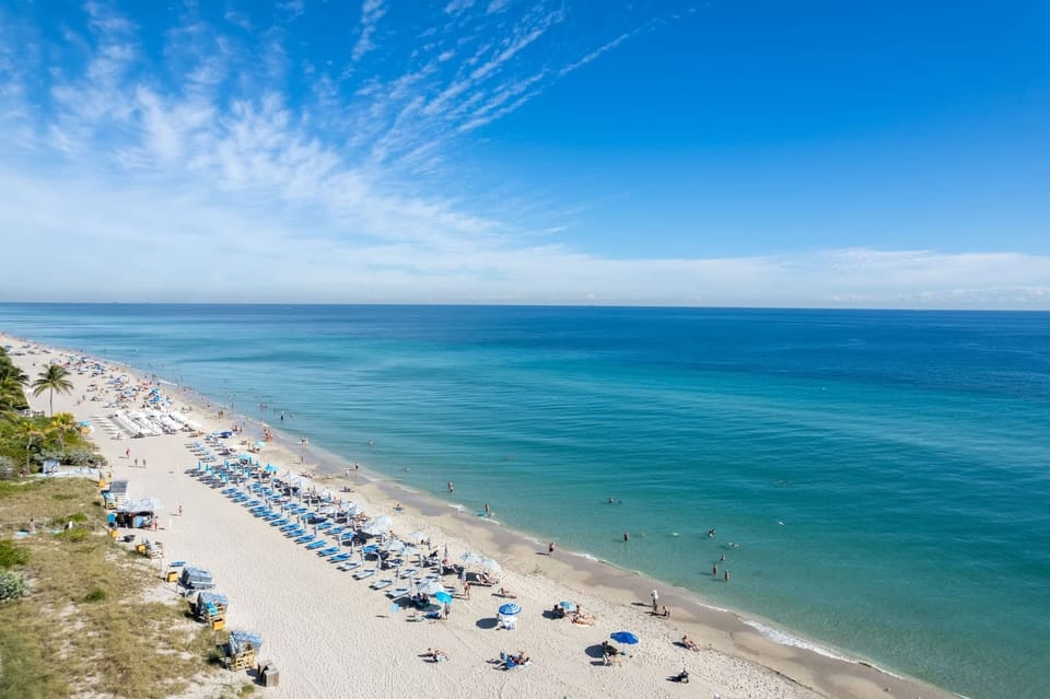 Drone View from Hallandale Beach
