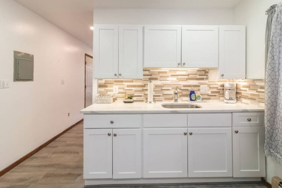 Updated and bright fully stocked Kitchen