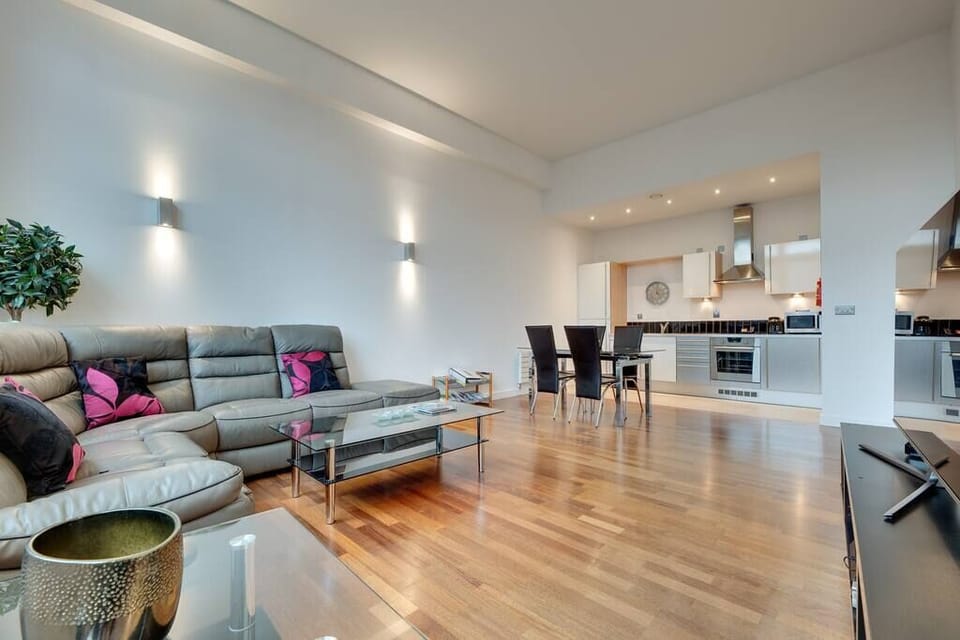 Huge open place living area