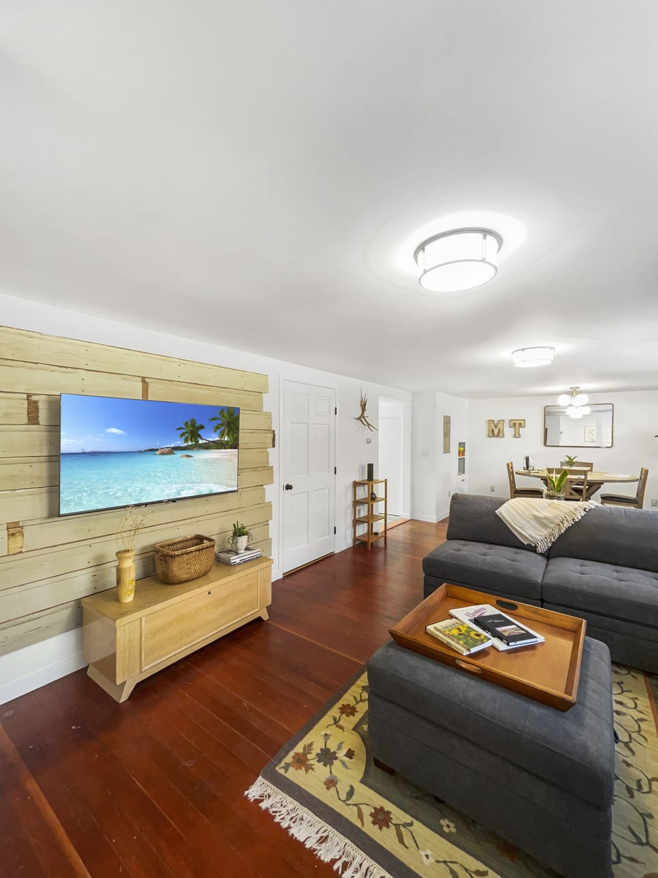 View of living room from entry way