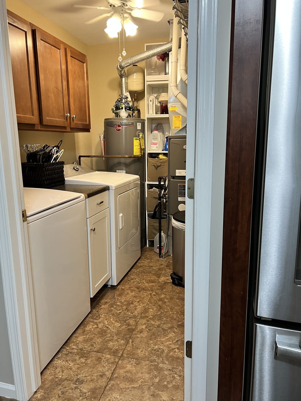 Full size washer and dryer