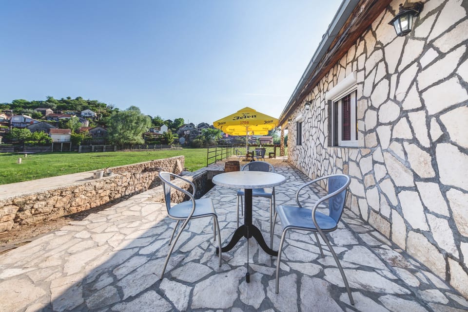 The most beautiful part of the property is definitely large terrace