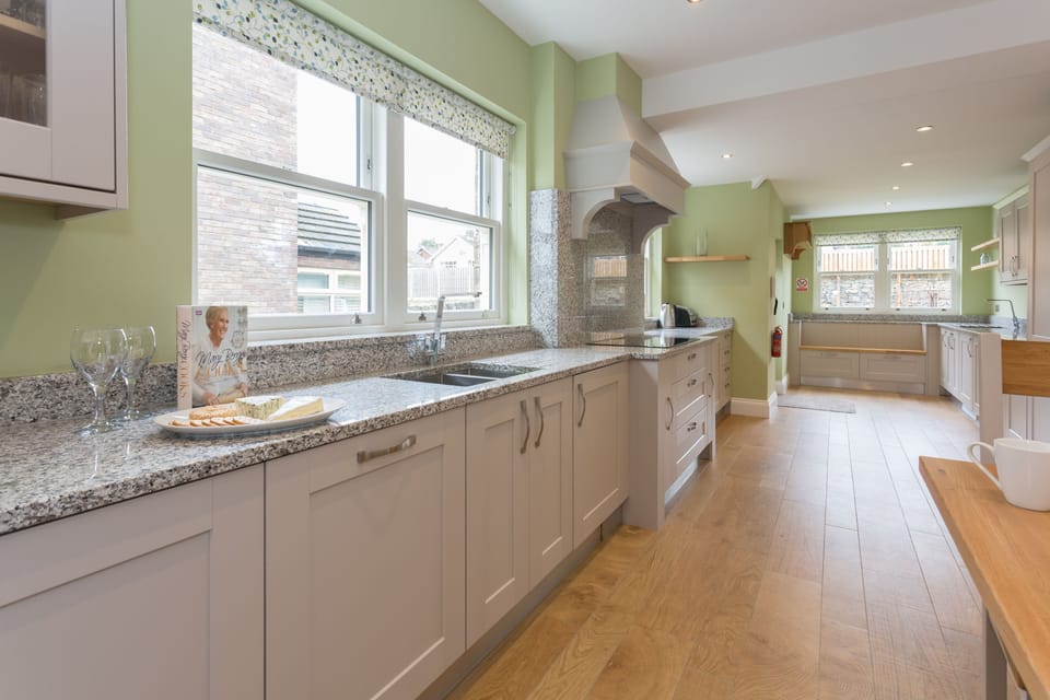 Open plan kitchen
