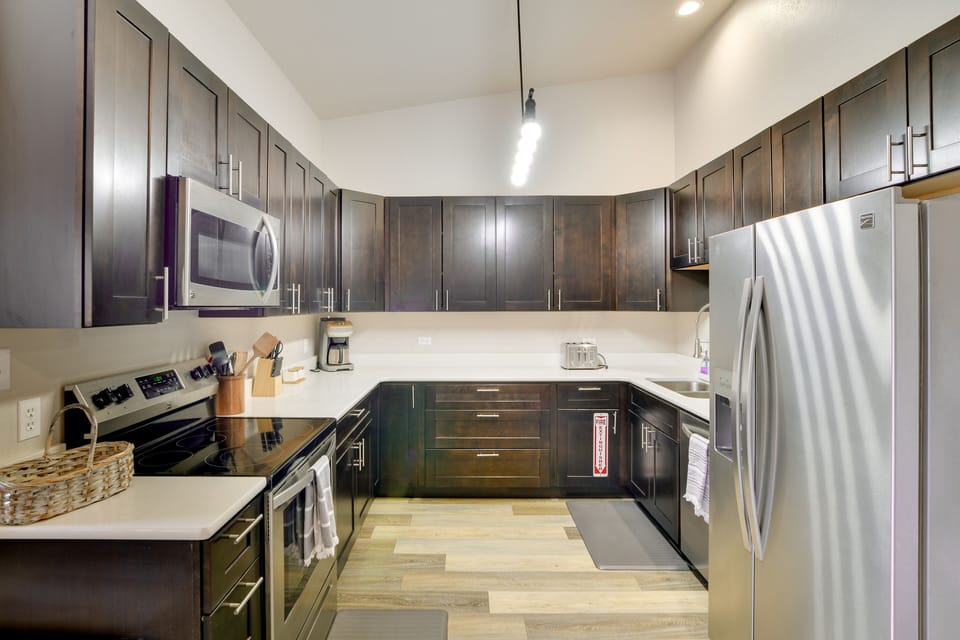 Kitchen | Single-Story Unit | Trash Bags & Paper Towels | Spices