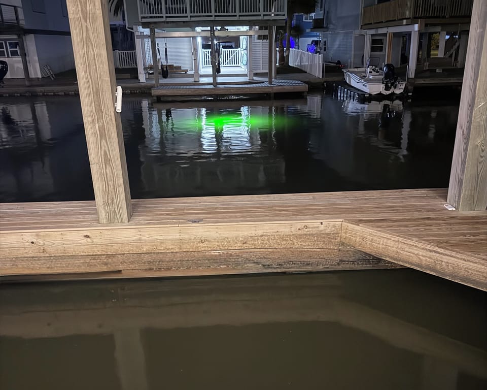 Green Fishing Lights!