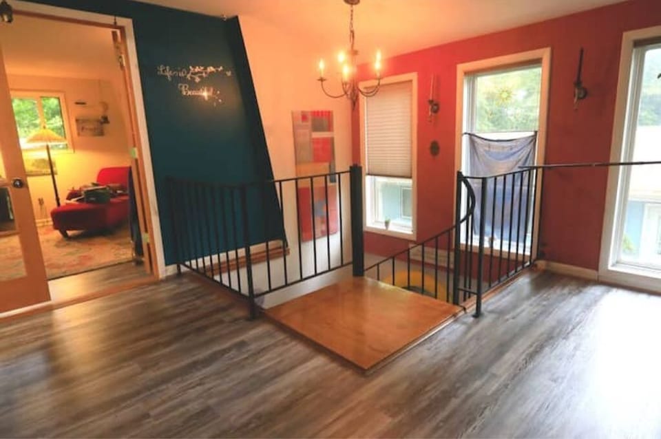 Upstairs loft