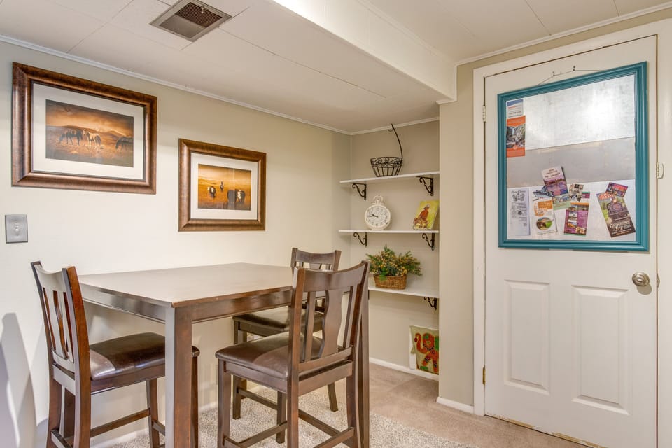 Dining Area | Main Level | Dishware + Flatware