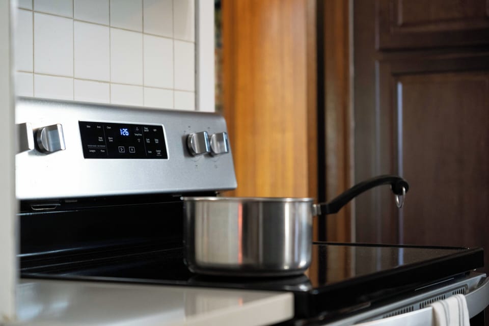 Cook up any meal in this fully stocked kitchen