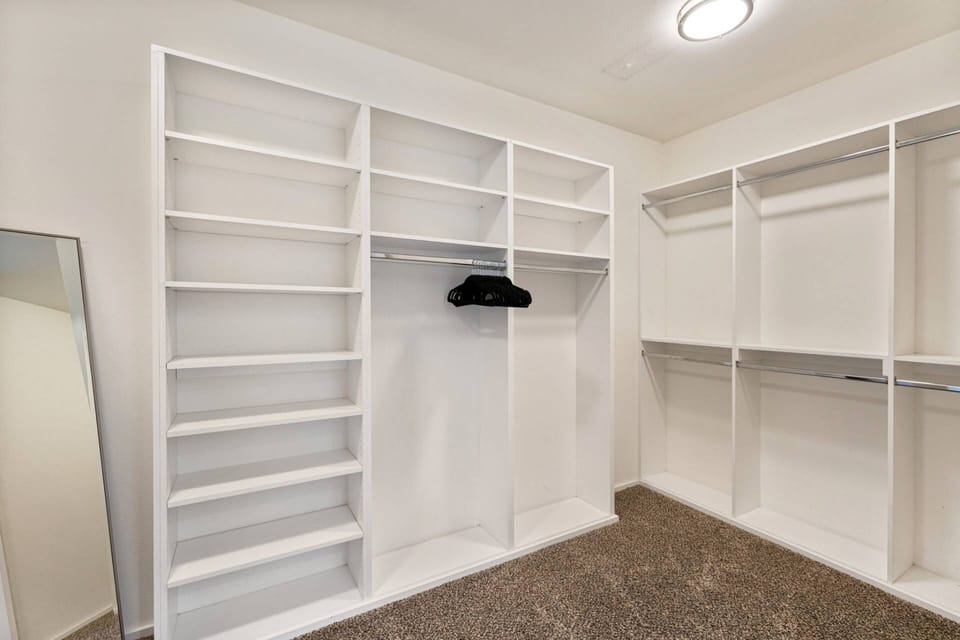 Large Walk-in Closet in Main Bedroom