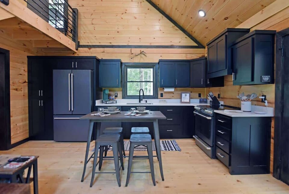 open and spacious kitchen