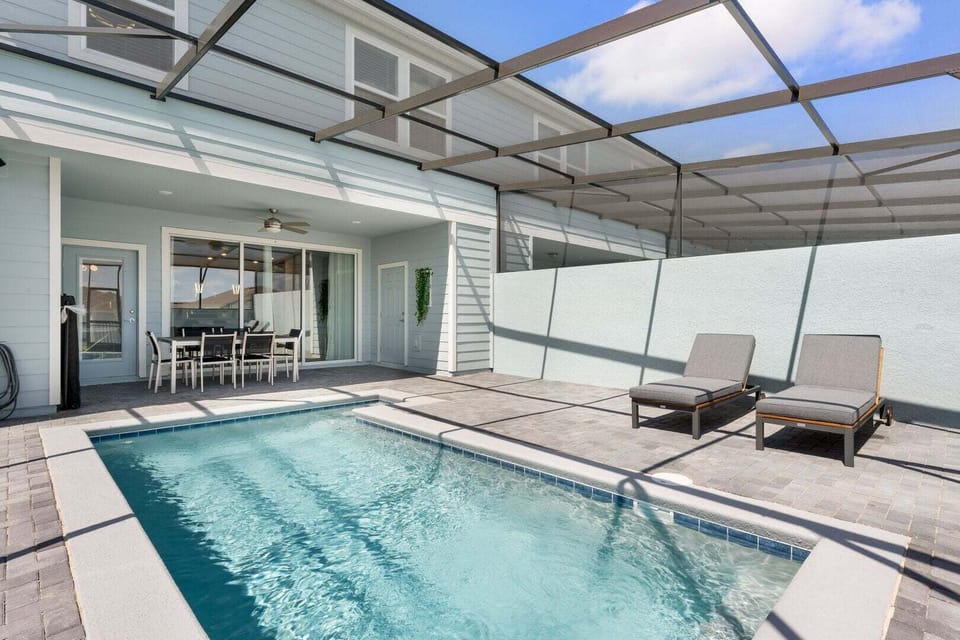After a long day at the parks, relax by the pool in our beautiful outdoor area.