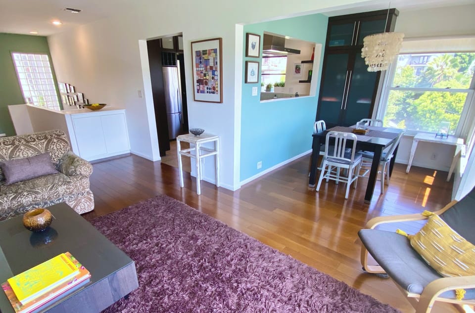 Open plan design.