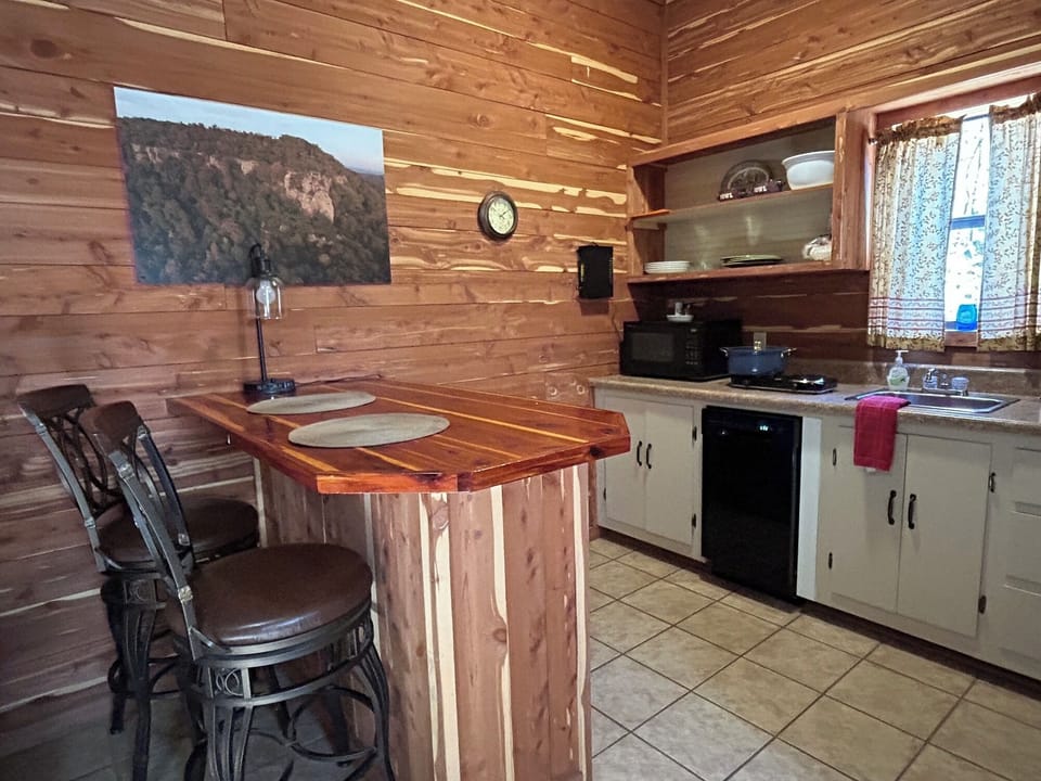 carriage- kitchen area