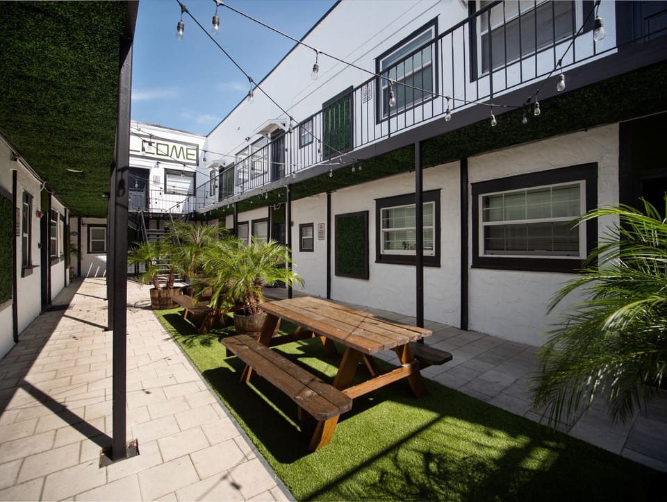 Outdoor dining