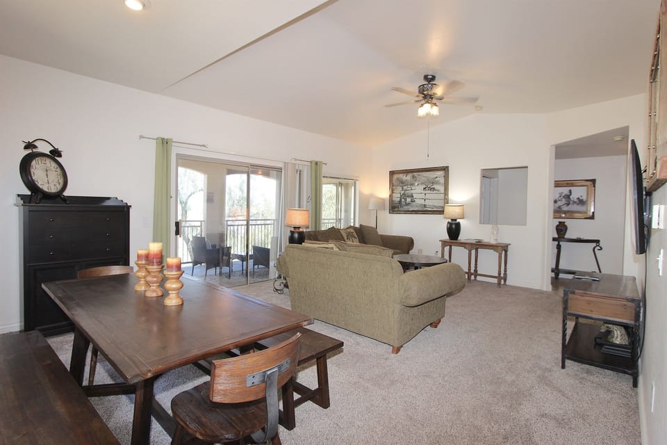Large open living area.