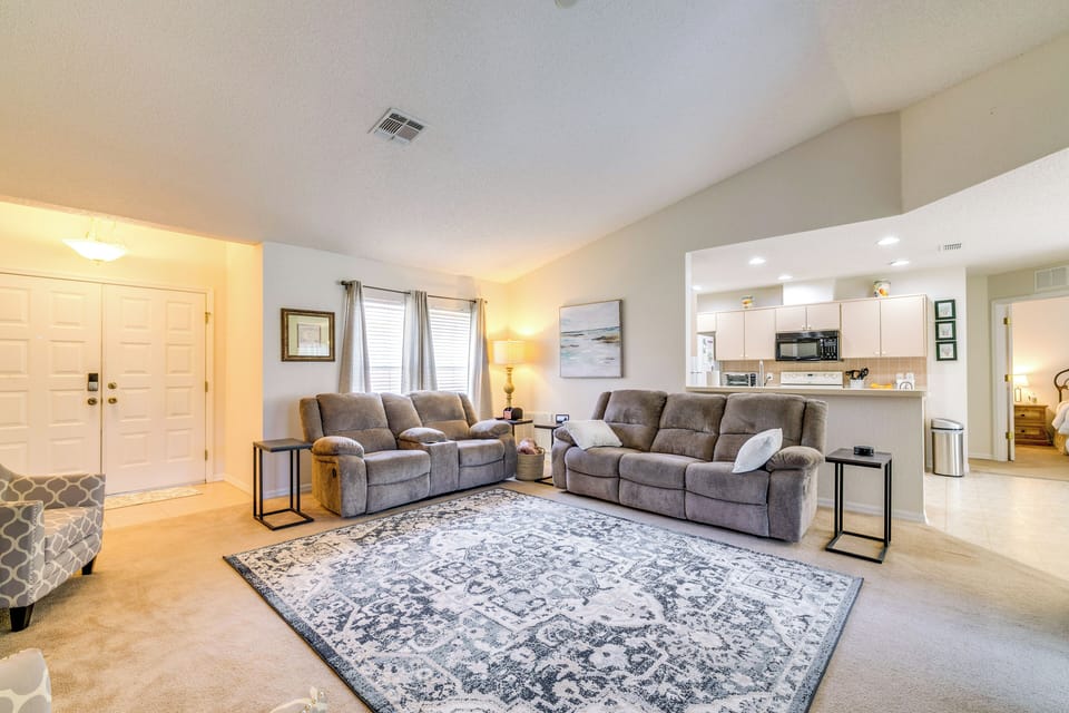 Living Room | Smart TVs w/ Cable | Central A/C + Heating | 1,500 Sq Ft