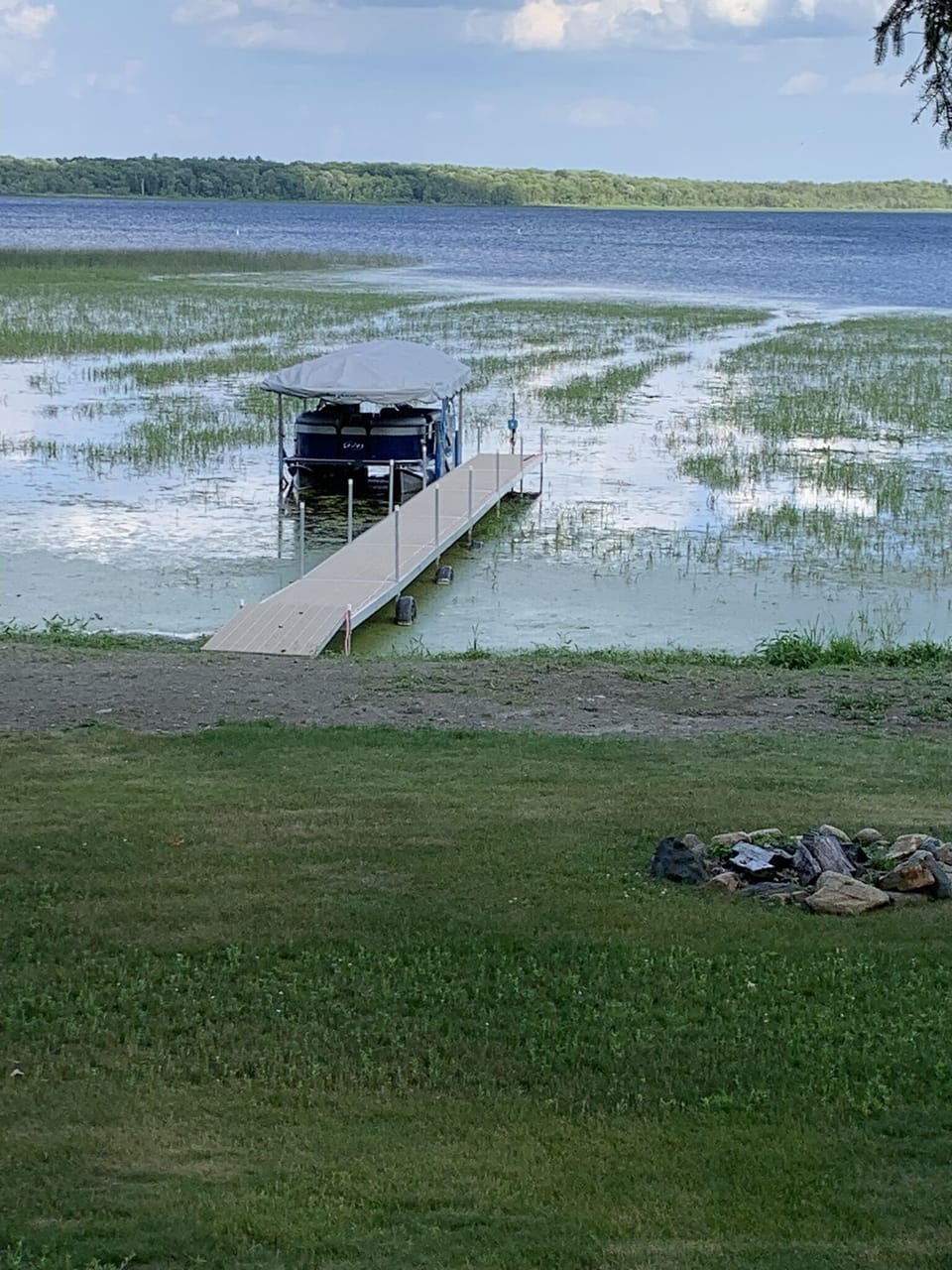 Room for your boat on the dock. 