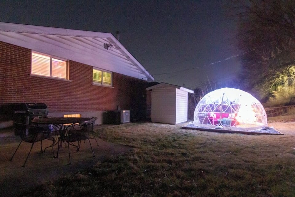 Glowing Snow Globe