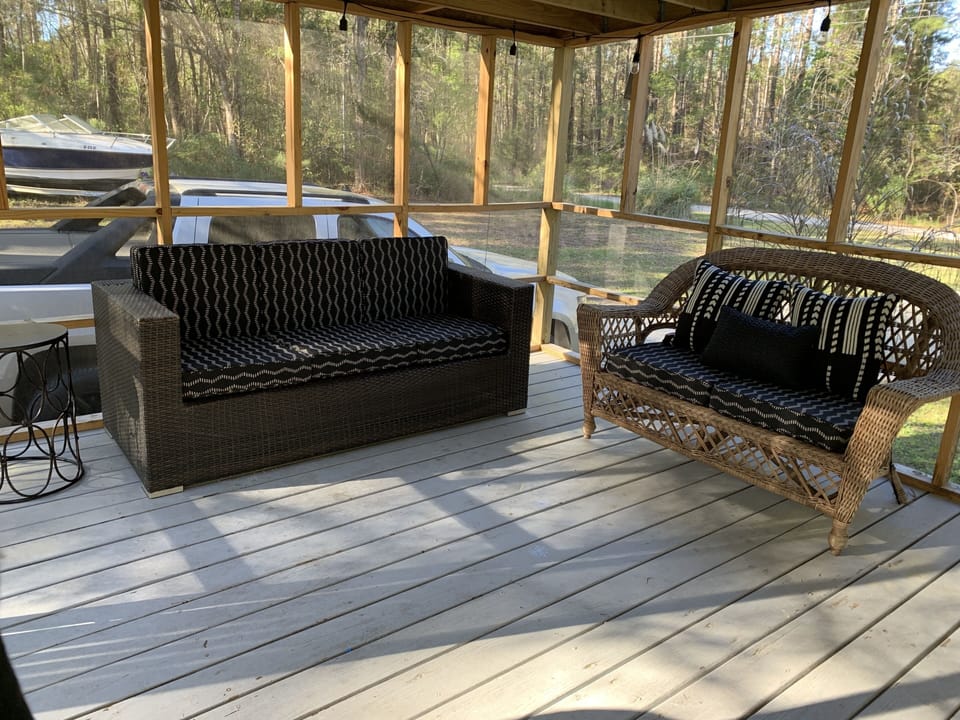 Screened porch