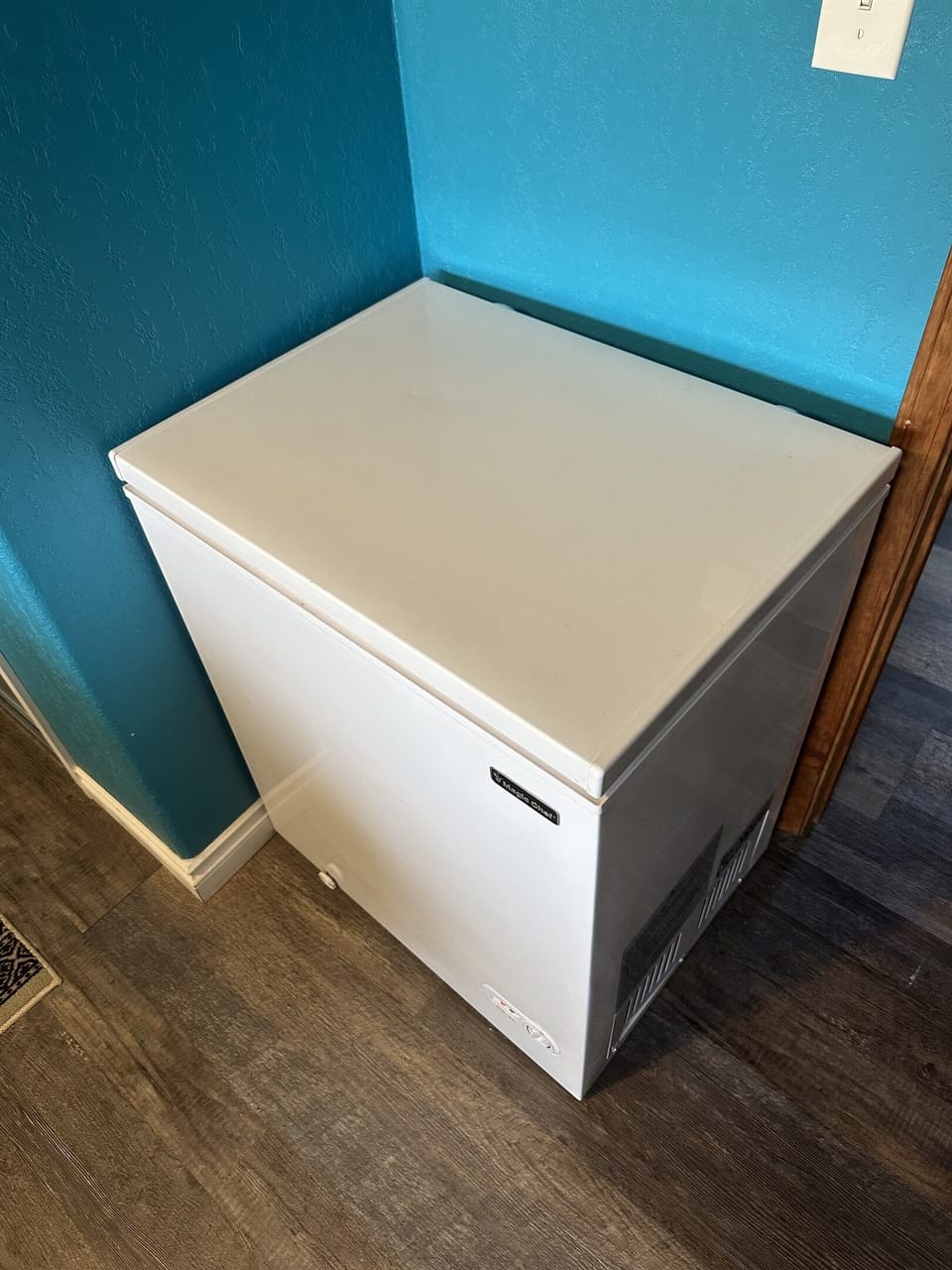 Freezer Located in Bedroom #1 on Main Floor