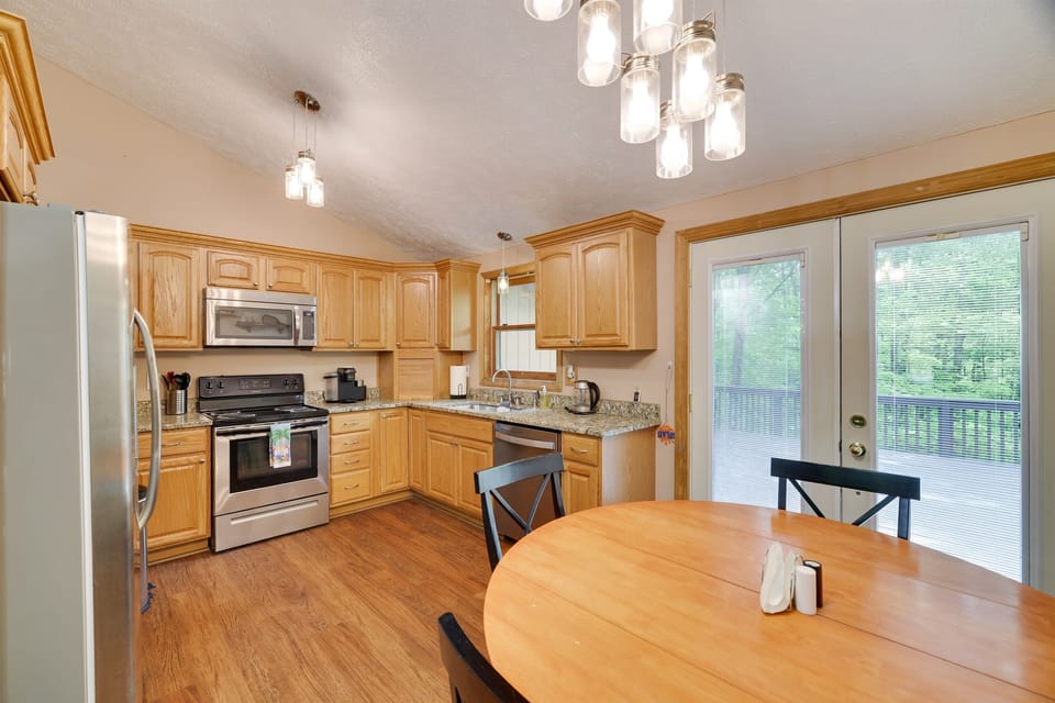 Fully equipped kitchen