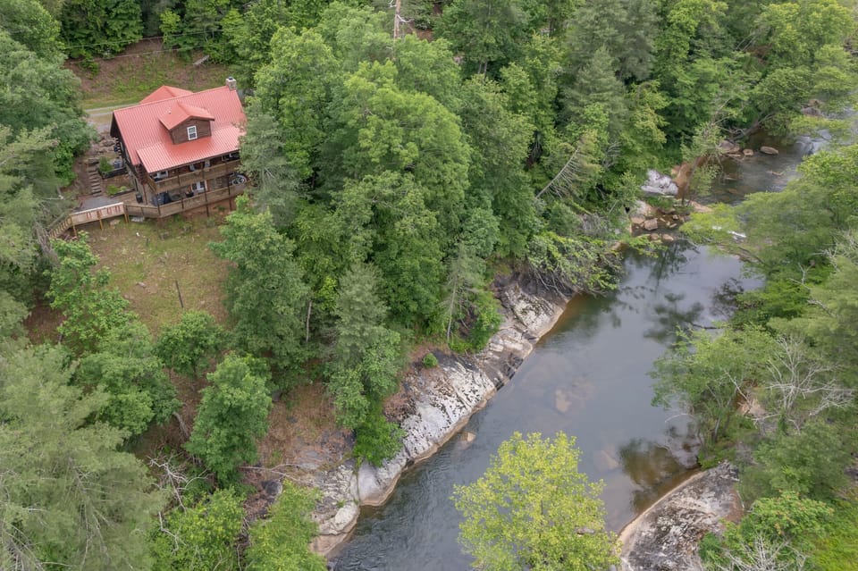 Cabin on the river