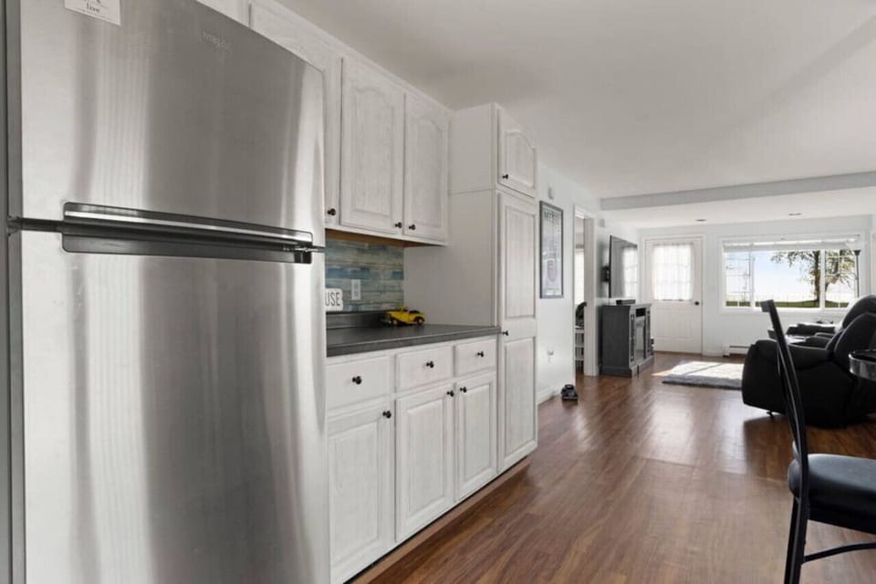 Open concept Kitchen and Living room with picture window letting in great natural light!