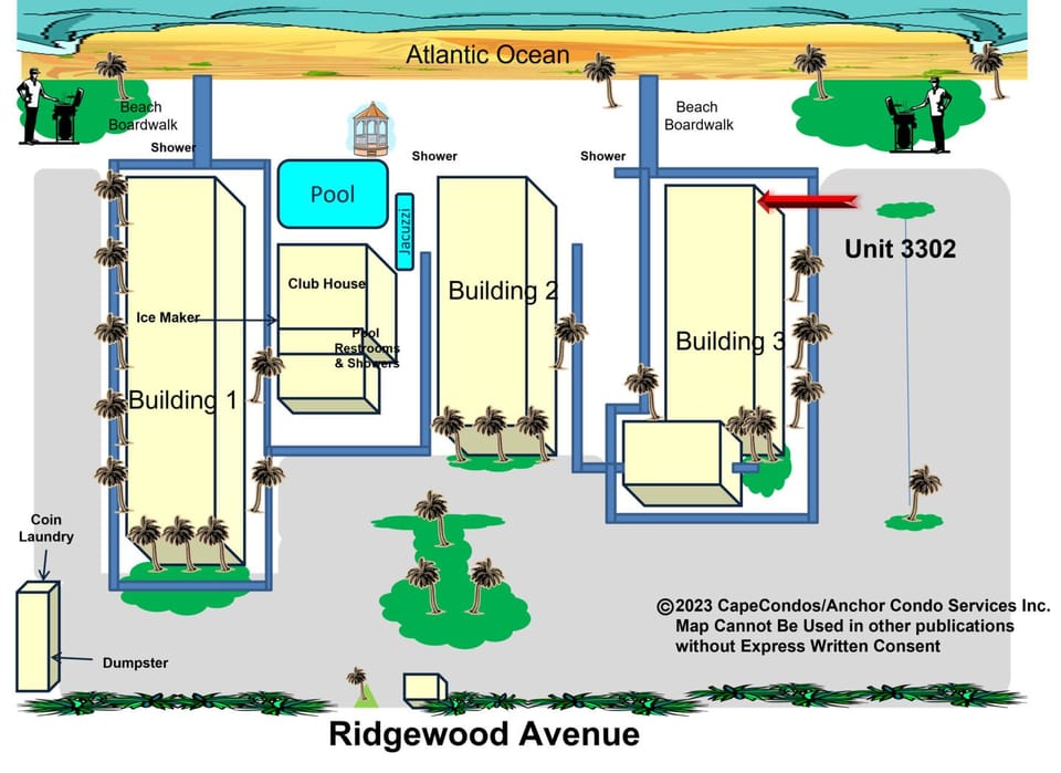 Property Map. All rights reserved. You cannot reuse without the express permission of Anchor Condo Services.