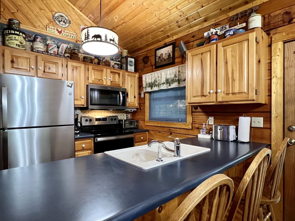 New refrigerator, stove, microwave and dishwasher in 2023