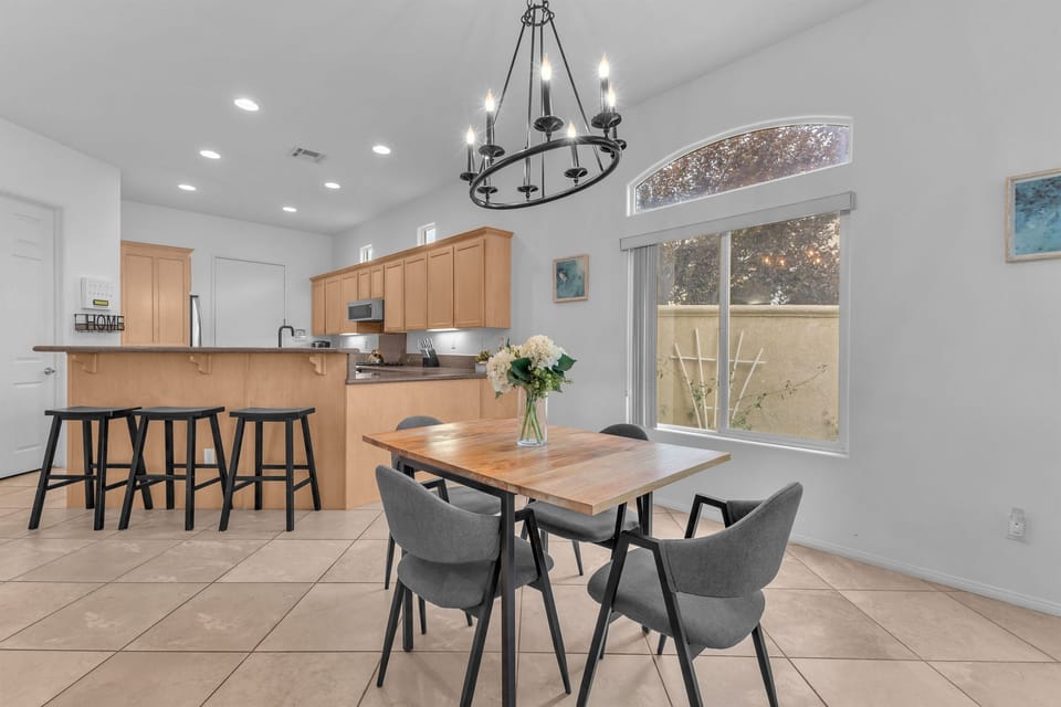 Dining and Kitchen Area  Counter Seating