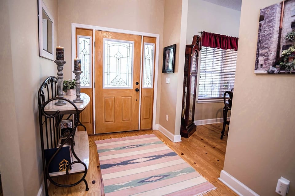 Entryway and Dining Room