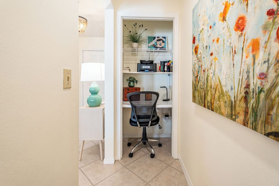 Office desk space