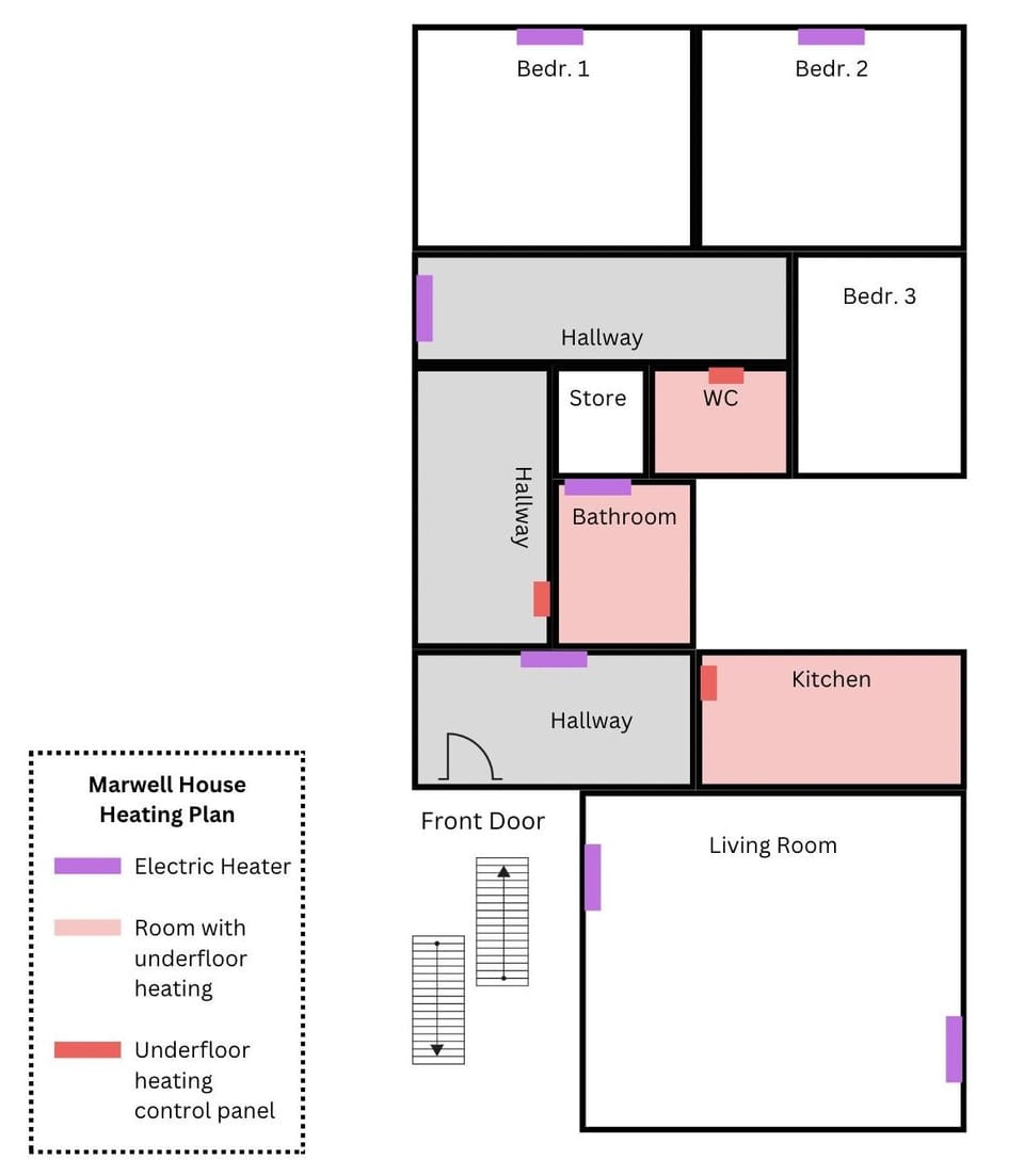 Marwell House Floor Plan