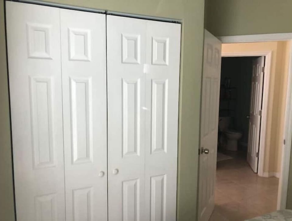 Large closet in 1st floor bedroom