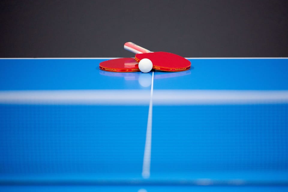 Serve up some fun with our exciting ping pong table, perfect for friendly matches and challenging rallies.