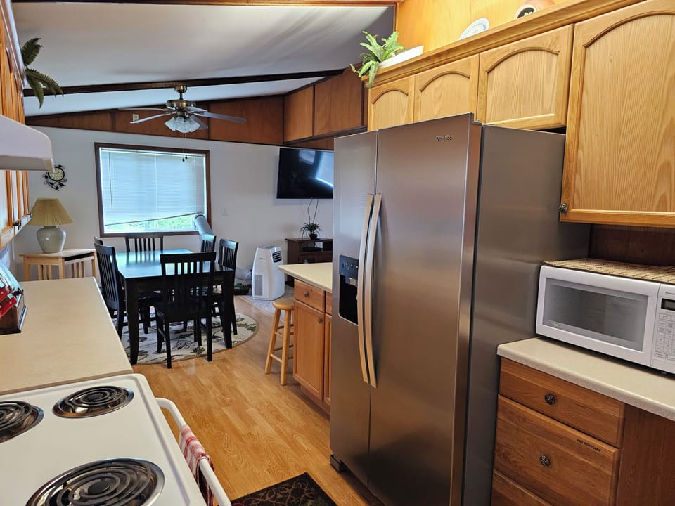 New large refrigerator.