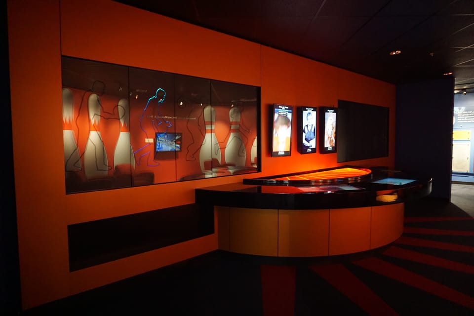 Explore immersive exhibits and interactive displays close by.