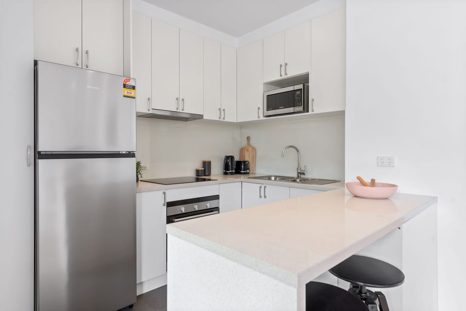 Kitchen area to prepare simple meals during your stay