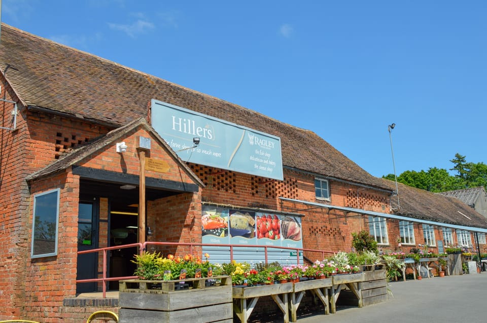 Visit Hillers Farm Shop featuring Ragley Estate Meats, a wonderful cafe and gift shop