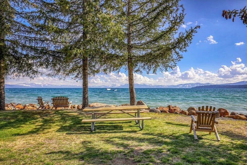 The beautiful surroundings of the home make it so you don’t have to go far for a memorable day in Tahoe!