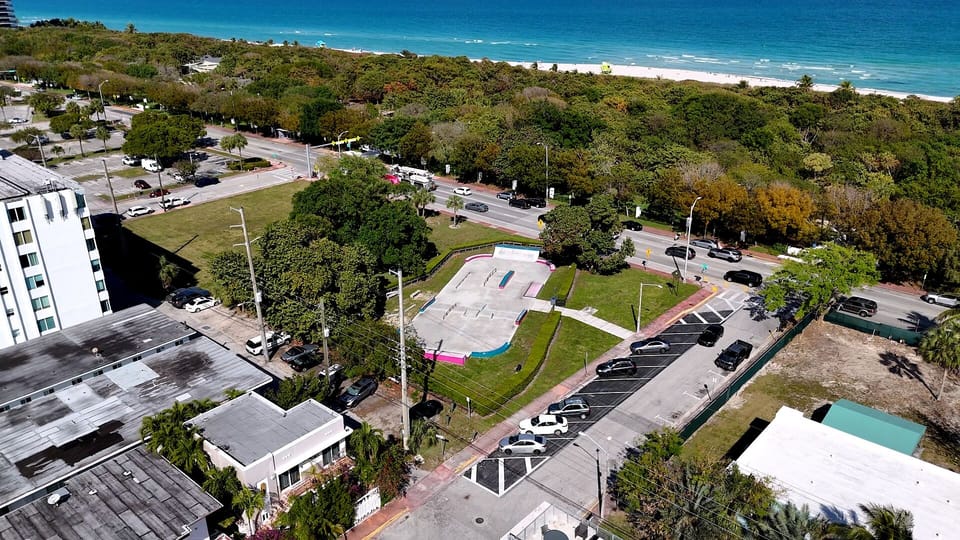 Skate Park really close to the house!