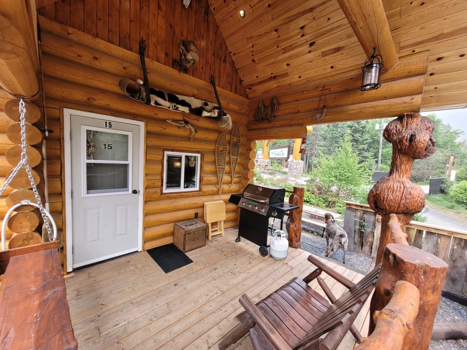 Trapper covered deck 