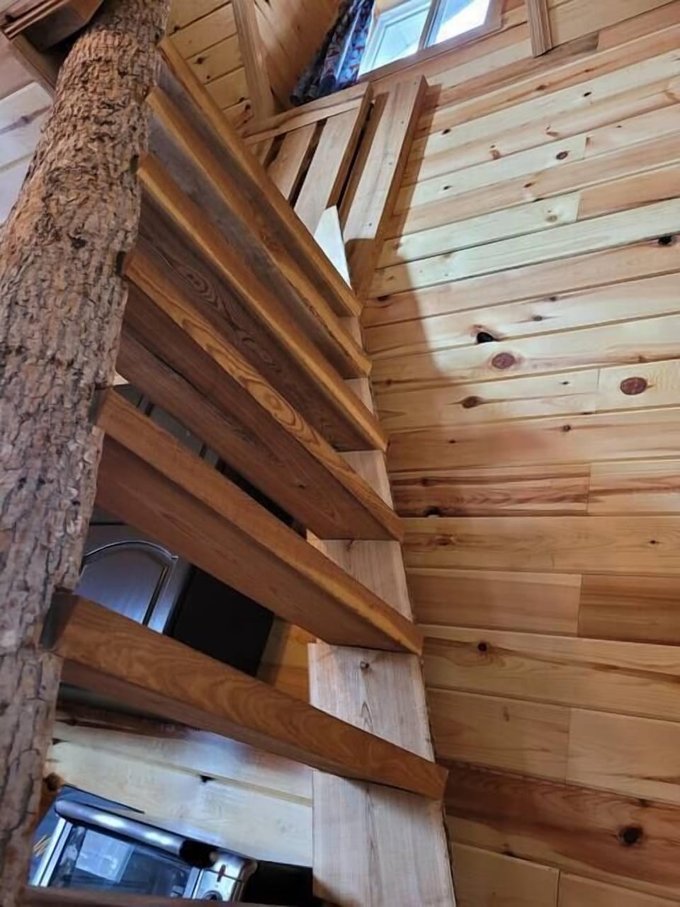 Ladder to upper area