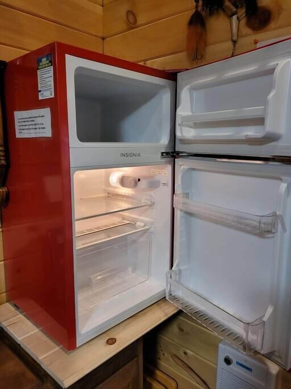 Mini fridge and mini freezer