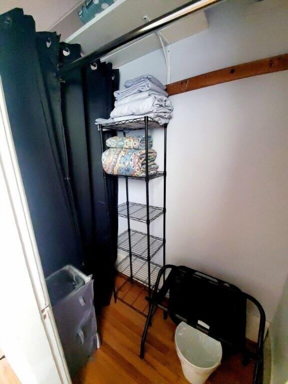 Shared closet space