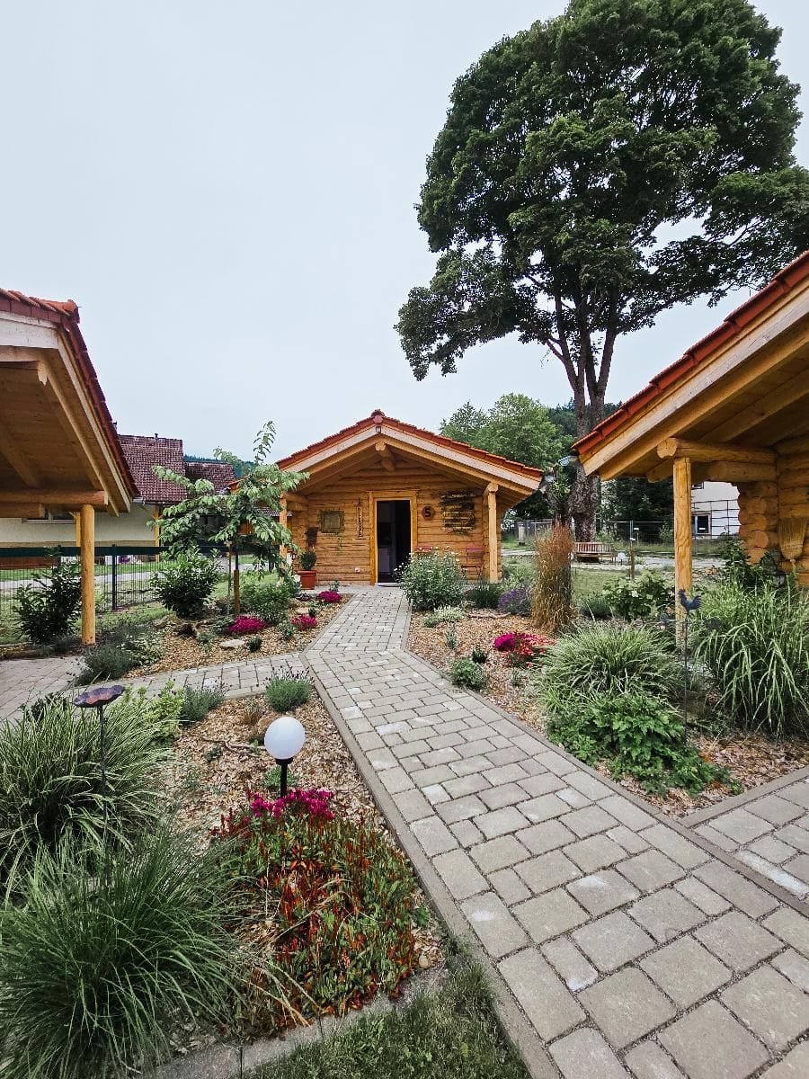Chalet mit Doppelbett und Schlafsofa Apartment in Bavaria