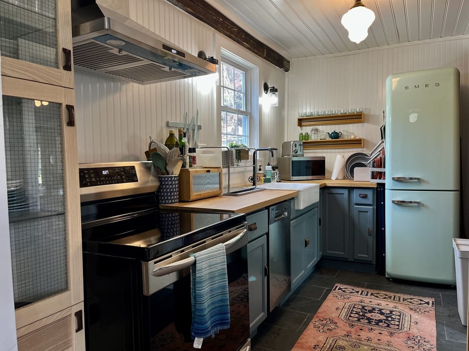 New kitchen ~ check out the Smeg